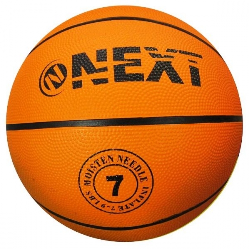 Купить Мяч баскетбольный "Next" р.7. резина + игла для насоса в пак.арт.BS-5500 в интернет-магазине Ravta – самая низкая цена
