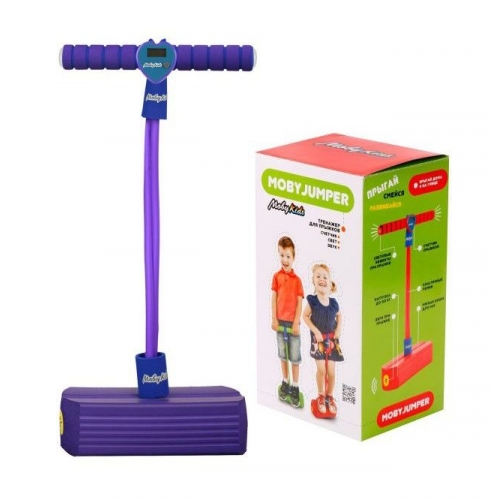Купить Moby-Jumper. Тренажер для прыжков со звуком, фиолет. арт.68551 в интернет-магазине Ravta – самая низкая цена