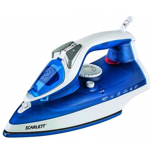 Купить Утюг Scarlett SC-SI30Е01 синий/белый в интернет-магазине Ravta – самая низкая цена