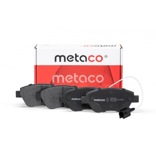 Купить 3000-129 METACO Колодки тормозные передние к-кт в интернет-магазине Ravta – самая низкая цена