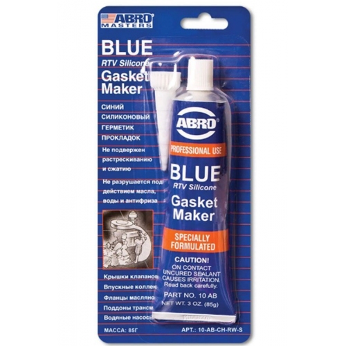 Купить Герметик прокладок силиконовый ABRO MASTERS 85г синий в интернет-магазине Ravta – самая низкая цена