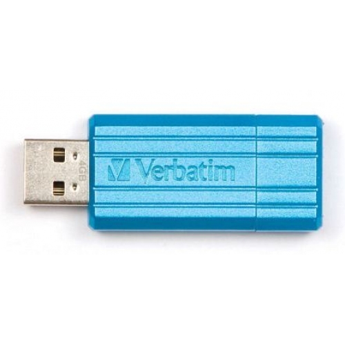 Купить Флеш Диск Verbatim 16Gb PinStripe PINSTRIPE USB2.0 синий в интернет-магазине Ravta – самая низкая цена