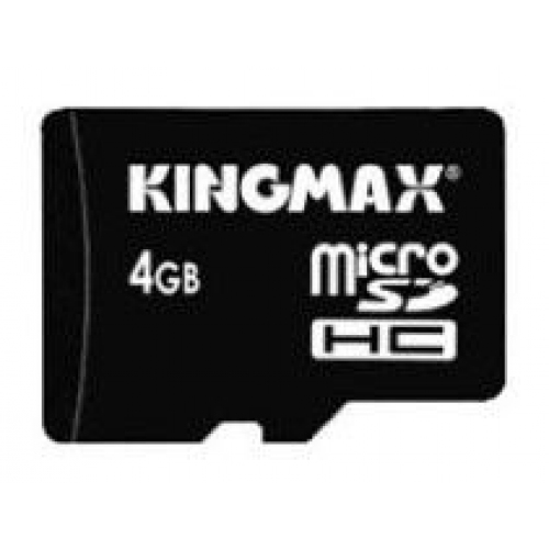 Купить Флеш карта microSDHC 4Gb class4 + adapter Kingmax в интернет-магазине Ravta – самая низкая цена