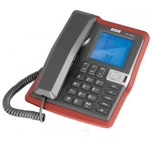 Купить Телефон BBK BKT-258 RU (черный/красный) в интернет-магазине Ravta – самая низкая цена