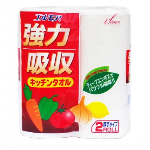 Купить 170315 "Kami Shodji" "ELLEMOI" Бумажные полотенца для кухни 50 отрезков (2 рулона) в интернет-магазине Ravta – самая низкая цена