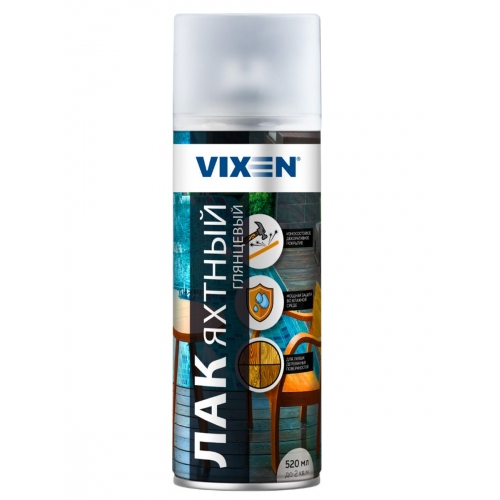 Купить Лак яхтный глянцевый, аэрозоль 520 мл VIXEN VX24002 в интернет-магазине Ravta – самая низкая цена