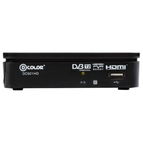 Купить Цифровой ресивер DVB-T2 D-Color DC921HD в интернет-магазине Ravta – самая низкая цена