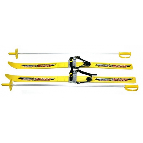 Купить Лыжный комплект дет ВиражСпорт (лыжи, палки, п/ж кр 27-32 в интернет-магазине Ravta – самая низкая цена