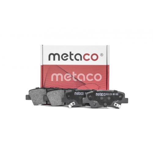 Купить 3010-216 METACO Колодки тормозные задние дисковые к-кт в интернет-магазине Ravta – самая низкая цена