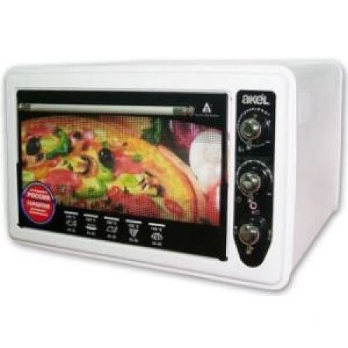 Купить Мини-печь AKEL AF-730 белый, 36 л, терморег., таймер, ТЭН повышенной мощности в интернет-магазине Ravta – самая низкая цена