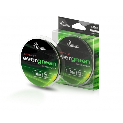 Купить Леска плетеная Allvega "Evergreen" 110м 0,20мм (13.2кг) (тёмно-зелёная) в интернет-магазине Ravta – самая низкая цена