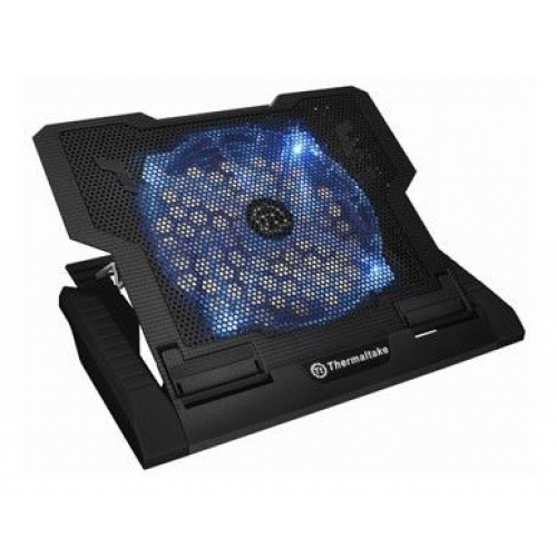 Купить Подставка для ноутбука Thermaltake Massive23 GT (черный/голубой) в интернет-магазине Ravta – самая низкая цена