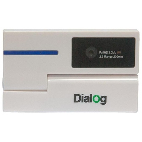 Купить Web-камера Dialog WC-53 U (белый/голубой) в интернет-магазине Ravta – самая низкая цена