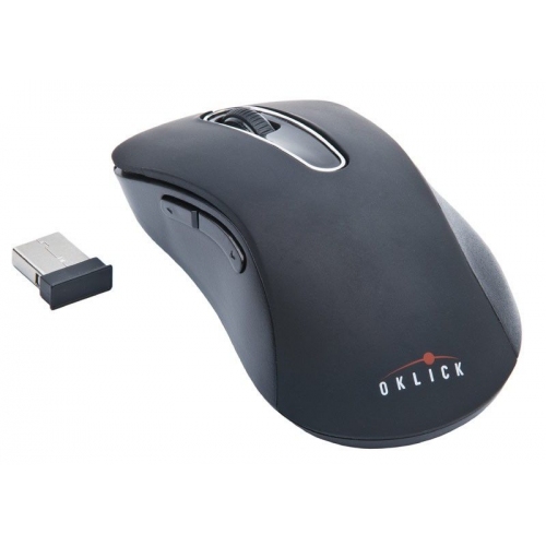 Купить Мышь Oklick 335MW черный оптическая (1000dpi) беспроводная USB (4but) в интернет-магазине Ravta – самая низкая цена