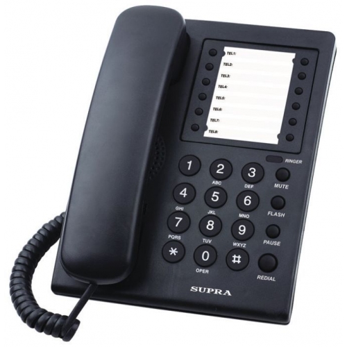 Купить Телефон Supra STL-311 (черный) в интернет-магазине Ravta – самая низкая цена