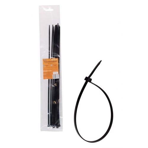 Купить Стяжки (хомуты) кабельные 4,8*400 мм, пластиковые, черные, 10 шт. (ACT-N-29) в интернет-магазине Ravta – самая низкая цена