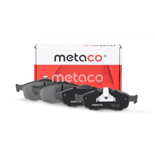 Купить 3000-174 METACO Колодки тормозные передние к-кт в интернет-магазине Ravta – самая низкая цена