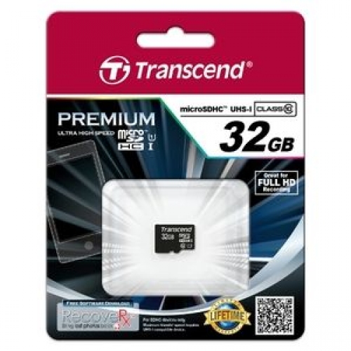 Купить Карта памяти Transcend MicroSDHC Card 32GB Class10 U1 no adapt (TS32GUSDCU1) в интернет-магазине Ravta – самая низкая цена
