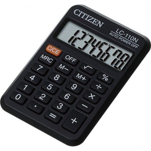 Купить Калькулятор Citizen LC-110N (черный) в интернет-магазине Ravta – самая низкая цена