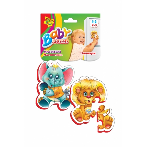 Купить Магнитные Беби Пазлы "зоопарк" Vladi Toys (арт. VT3208-01) в интернет-магазине Ravta – самая низкая цена
