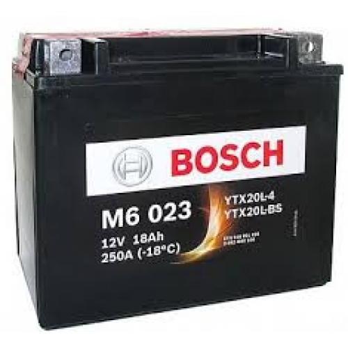 Купить Мото аккумулятор BOSCH MOBA 0092M60230 M6 18Ah 250A в интернет-магазине Ravta – самая низкая цена