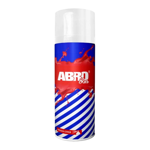 Купить Краска-спрей акриловая № 1009 ярко-белая флуоресцентная ABRO RUS в интернет-магазине Ravta – самая низкая цена