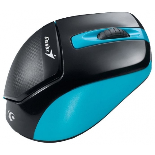 Купить Мышь Genius DX-7000X синий/черный оптическая (1200dpi) беспроводная USB для ноутбука (2but) в интернет-магазине Ravta – самая низкая цена