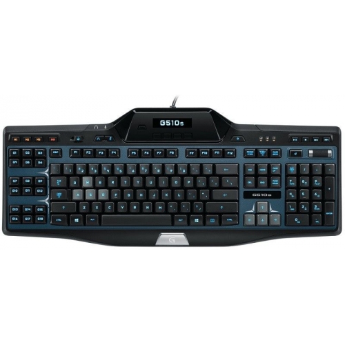 Купить Клавиатура Logitech G510S черный USB тонкая Gamer LED в интернет-магазине Ravta – самая низкая цена
