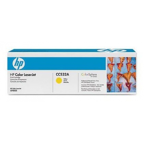 Купить Тонер картридж HP CC532A yellow для LJ CP2025/CM2320 (2 800 стр) в интернет-магазине Ravta – самая низкая цена
