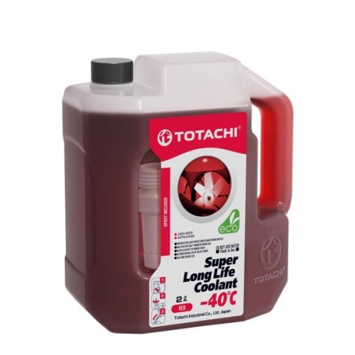 Купить Охлаждающая жидкость TOTACHI SUPER LLC RED -40C 2л. в интернет-магазине Ravta – самая низкая цена