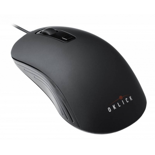Купить Мышь Oklick 155M черный/серый оптическая (1600dpi) в интернет-магазине Ravta – самая низкая цена