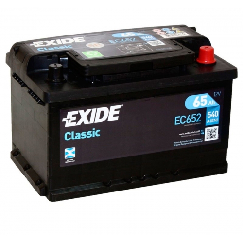 Купить Аккумулятор EXIDE Classic EC652 65Ah 540A в интернет-магазине Ravta – самая низкая цена