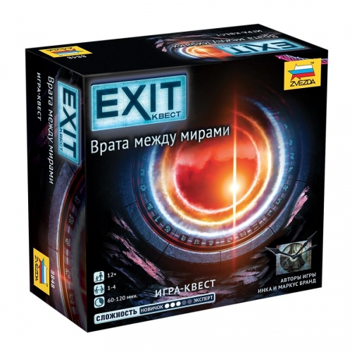 Купить Зв.8848 Настольная игра "Exit Квест. Врата между мирами" в интернет-магазине Ravta – самая низкая цена