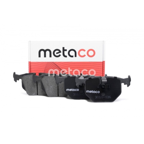 Купить 3010-036 METACO Колодки тормозные задние дисковые к-кт в интернет-магазине Ravta – самая низкая цена