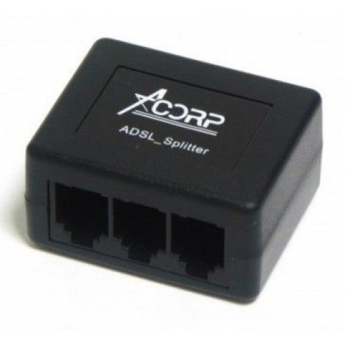 Купить Сплиттер Acorp ADSL AnnexB в интернет-магазине Ravta – самая низкая цена