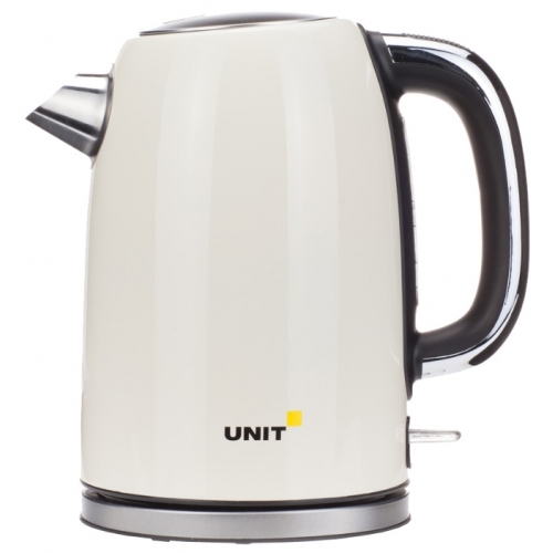 Купить Чайник UNIT UEK-264, сталь,  цветная эмаль, цвет - Бежевый 1.7л., 2000Вт. в интернет-магазине Ravta – самая низкая цена