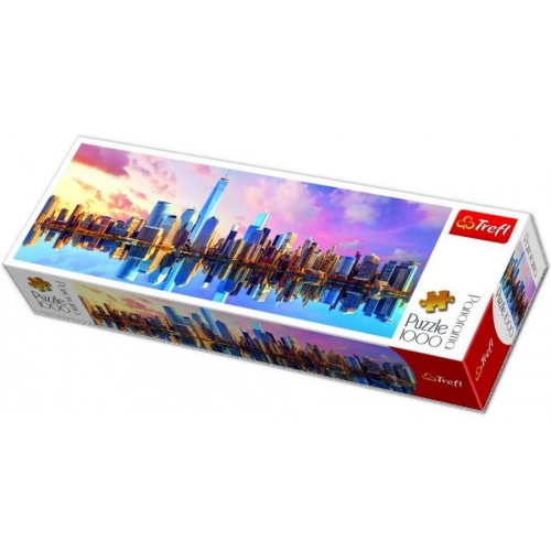 Купить Trefl. Пазл 1000 арт.29033 "Манхеттен" панорамные в интернет-магазине Ravta – самая низкая цена