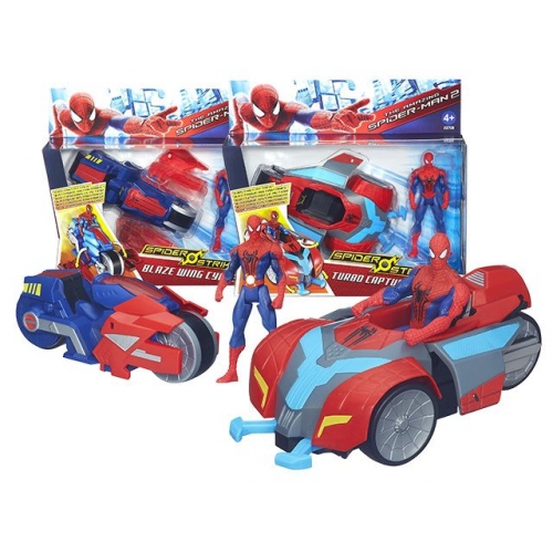 Купить Фигурка Человека-паука На Автомобиле В Ассортименте Spider-man, Hasbro A5706 в интернет-магазине Ravta – самая низкая цена