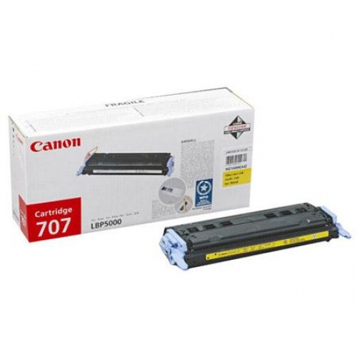 Купить Тонер картридж Canon 707Y 9421A004 yellow для LBP 5000/5100 (2000 стр) в интернет-магазине Ravta – самая низкая цена