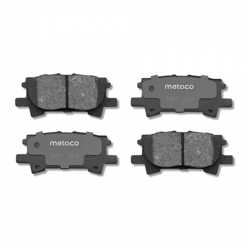 Купить 3010-059 METACO Колодки тормозные задние дисковые к-кт в интернет-магазине Ravta – самая низкая цена