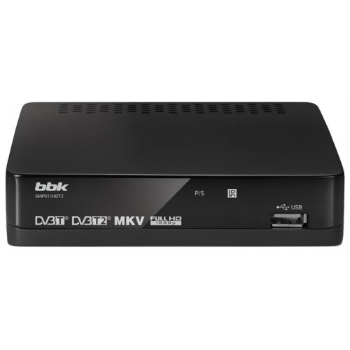 Купить Ресивер DVB-T2 BBK SMP011HDT2 черн в интернет-магазине Ravta – самая низкая цена