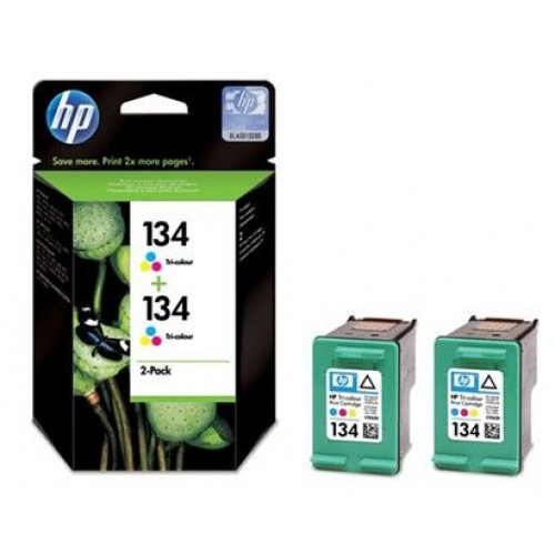 Купить Картриджи струйные HP C9505HE цветные (2 x C9363HE) для DJ 6543/5743/5740/6843, PS 8153/8453 в интернет-магазине Ravta – самая низкая цена