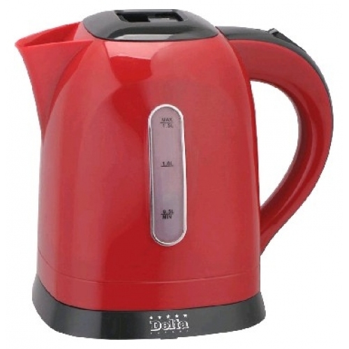 Купить Чайник DELTA  DL-1005 красный в интернет-магазине Ravta – самая низкая цена