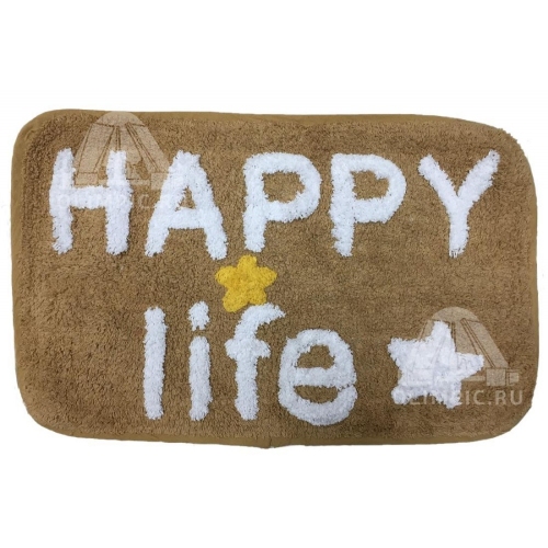 Купить Универсальный хлопковый коврик HAPPY LIFE icarpet 40*60 капучино(00955671) в интернет-магазине Ravta – самая низкая цена