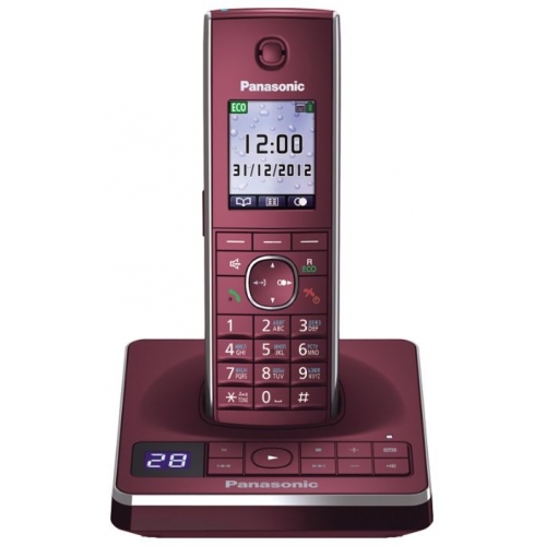 Купить Телефон DECT Panasonic KX-TG8561RUR (красный) в интернет-магазине Ravta – самая низкая цена