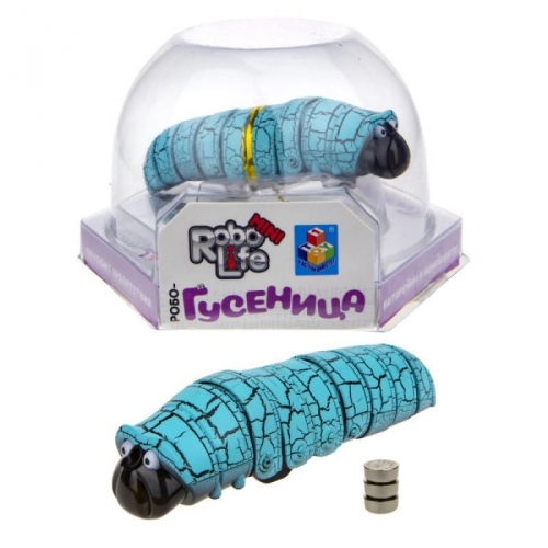 Купить RoboLife. Робо-гусеница (голубая) (3хAG13 входят в компл) арт.Т18757 в интернет-магазине Ravta – самая низкая цена