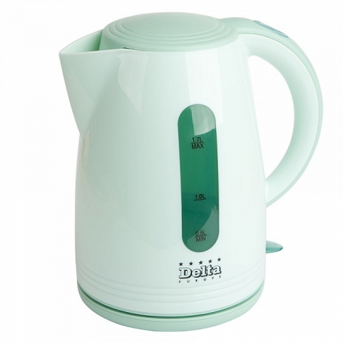 Купить Чайник DELTA DL-1303 зелен 2200 Вт,1,7 л, в интернет-магазине Ravta – самая низкая цена