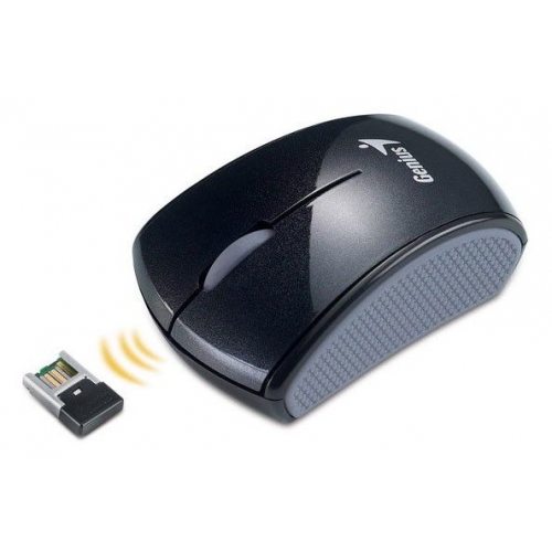 Купить Мышь Genius Micro Traveler 900 S черный оптическая (1200dpi) беспроводная USB для ноутбука (2but) в интернет-магазине Ravta – самая низкая цена