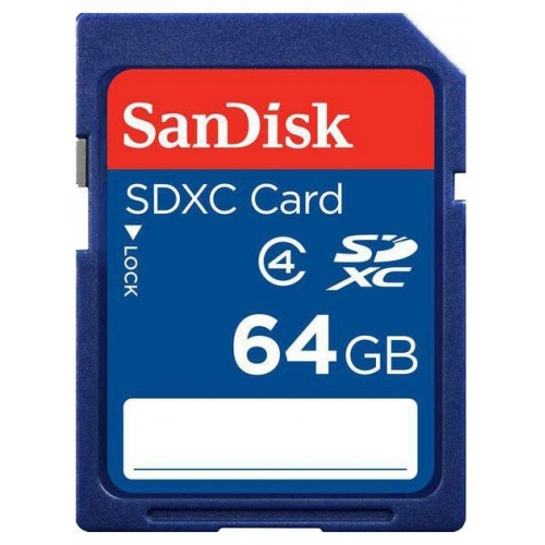 Купить Карта памяти Sandisk SDXC 64Gb Class4 (SDSDB-064G-B35) в интернет-магазине Ravta – самая низкая цена