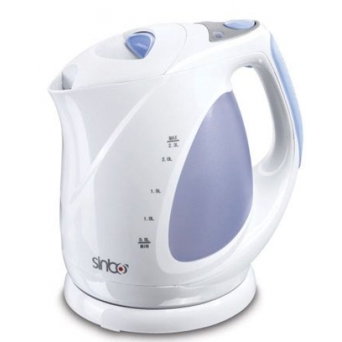 Купить Чайник Sinbo SK-2376 белый, об.1,7л, пластик в интернет-магазине Ravta – самая низкая цена